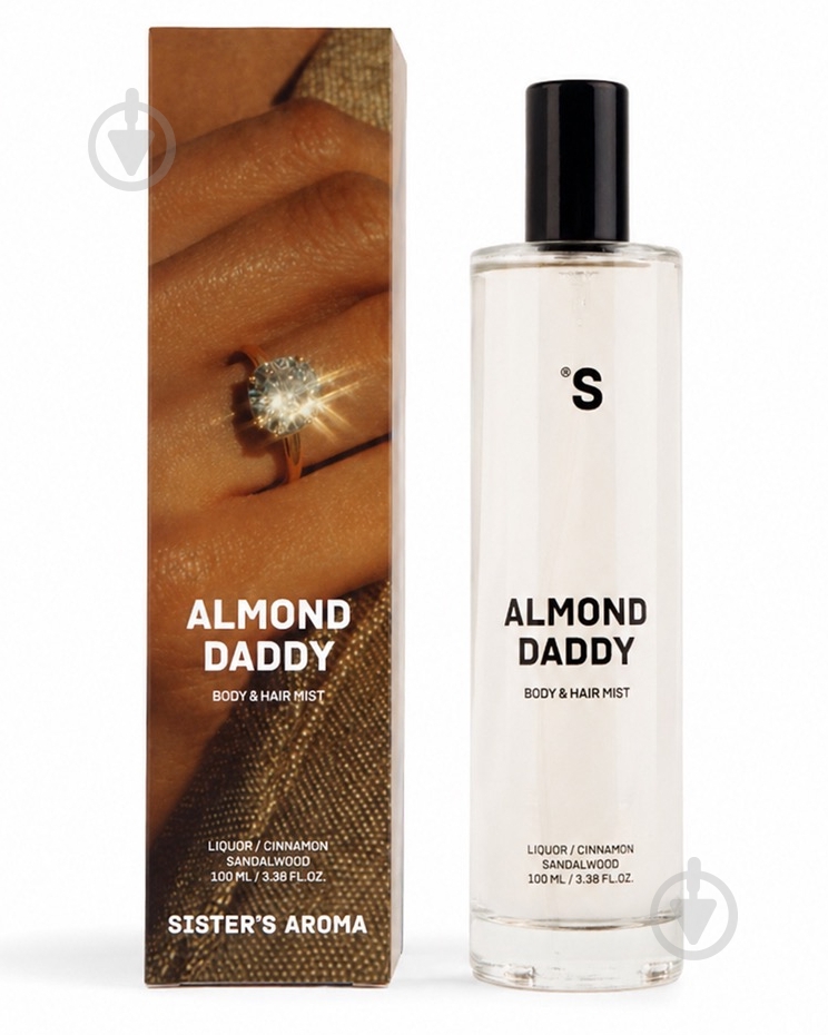 Мист для тела Sister's Aroma Almond Daddy 100 мл - фото 1 Мист для тела Sister's Aroma Almond Daddy 100 мл - фото 1