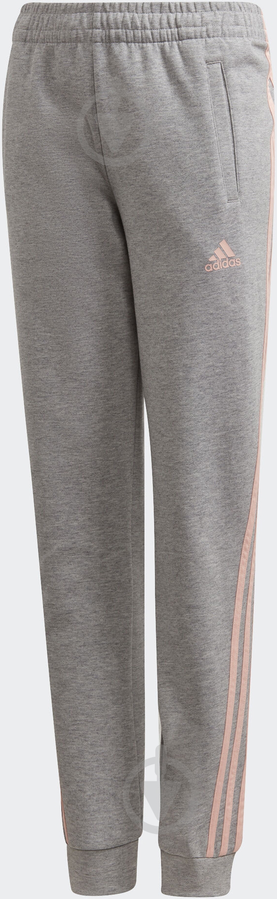 Штани Adidas G 3S PANT GE0948 р. 128 сірий - фото 1