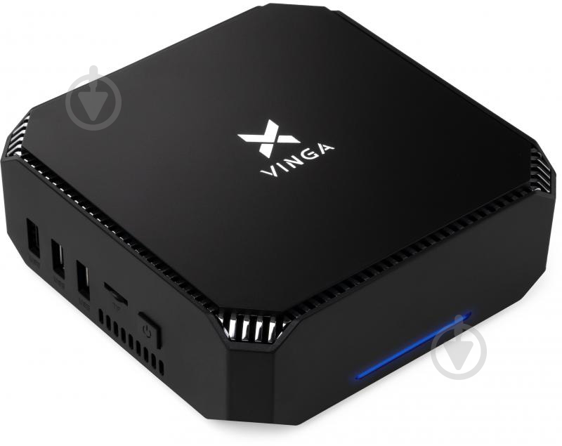 Компьютер Vinga Mini PC V500 (V500J4105.8240WP) black - фото 2