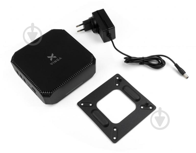 Компьютер Vinga Mini PC V500 (V500J4105.8240WP) black - фото 5