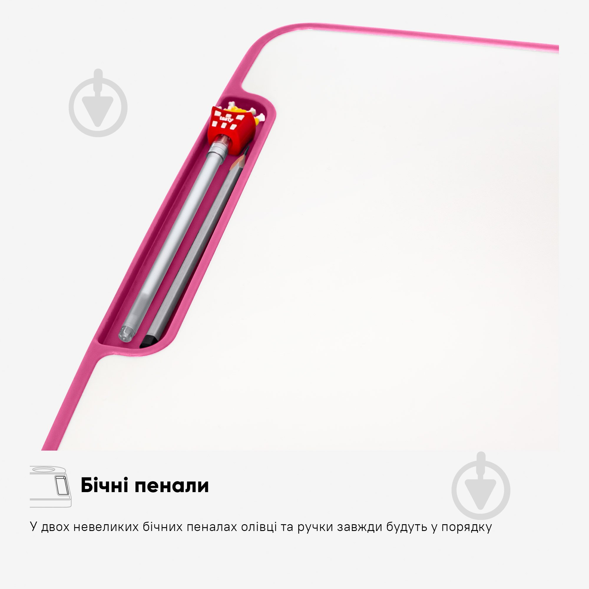 Комплект парта і стілець Evo-kids Evo-06 Plus Pink - фото 11 Комплект парта і стілець Evo-kids Evo-06 Plus Pink - фото 11