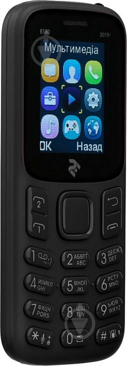 Мобильный телефон 2E E180 2019 Dual Sim black 680576170033 - фото 5 Мобильный телефон 2E E180 2019 Dual Sim black 680576170033 - фото 5