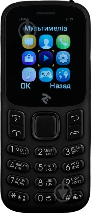 Мобильный телефон 2E E180 2019 Dual Sim black 680576170033 - фото 4 Мобильный телефон 2E E180 2019 Dual Sim black 680576170033 - фото 4