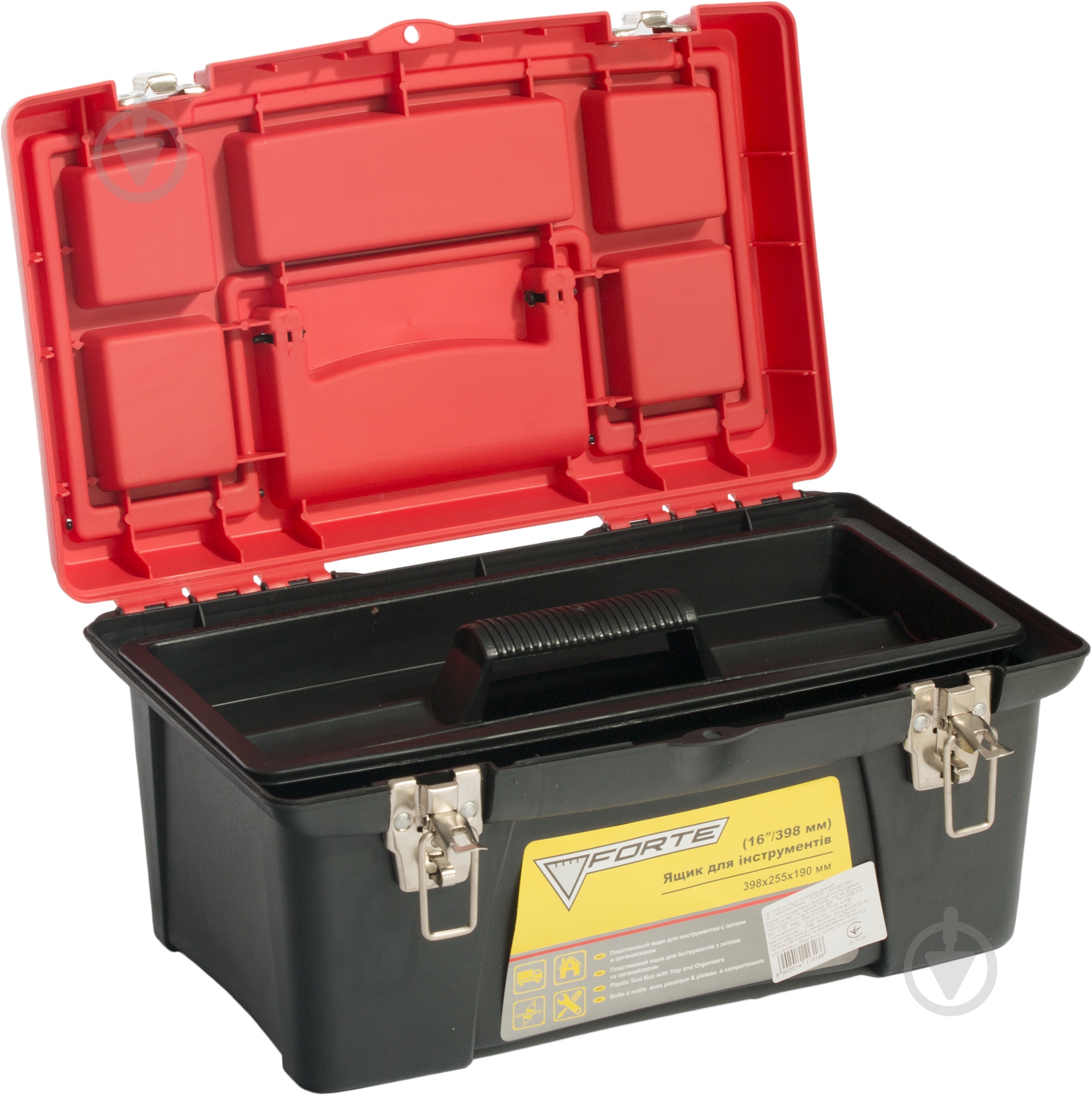 Ящик для ручного инструмента Forte 16" 43552 - фото 5 Ящик для ручного инструмента Forte 16" 43552 - фото 5
