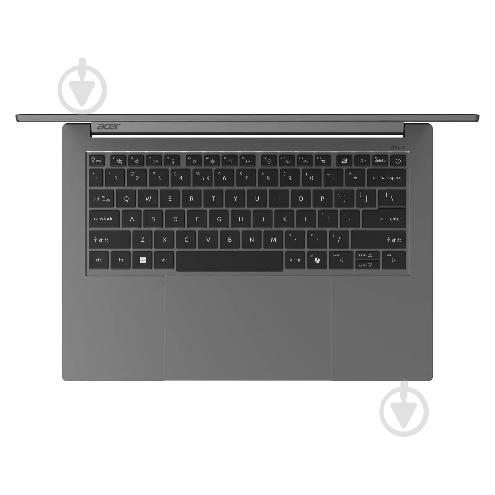 Ноутбук Acer Swift X 14 AI SFX14-61G 14,5" (NX.JA8EU.004) titanium gray - фото 4 Ноутбук Acer Swift X 14 AI SFX14-61G 14,5" (NX.JA8EU.004) titanium gray - фото 4
