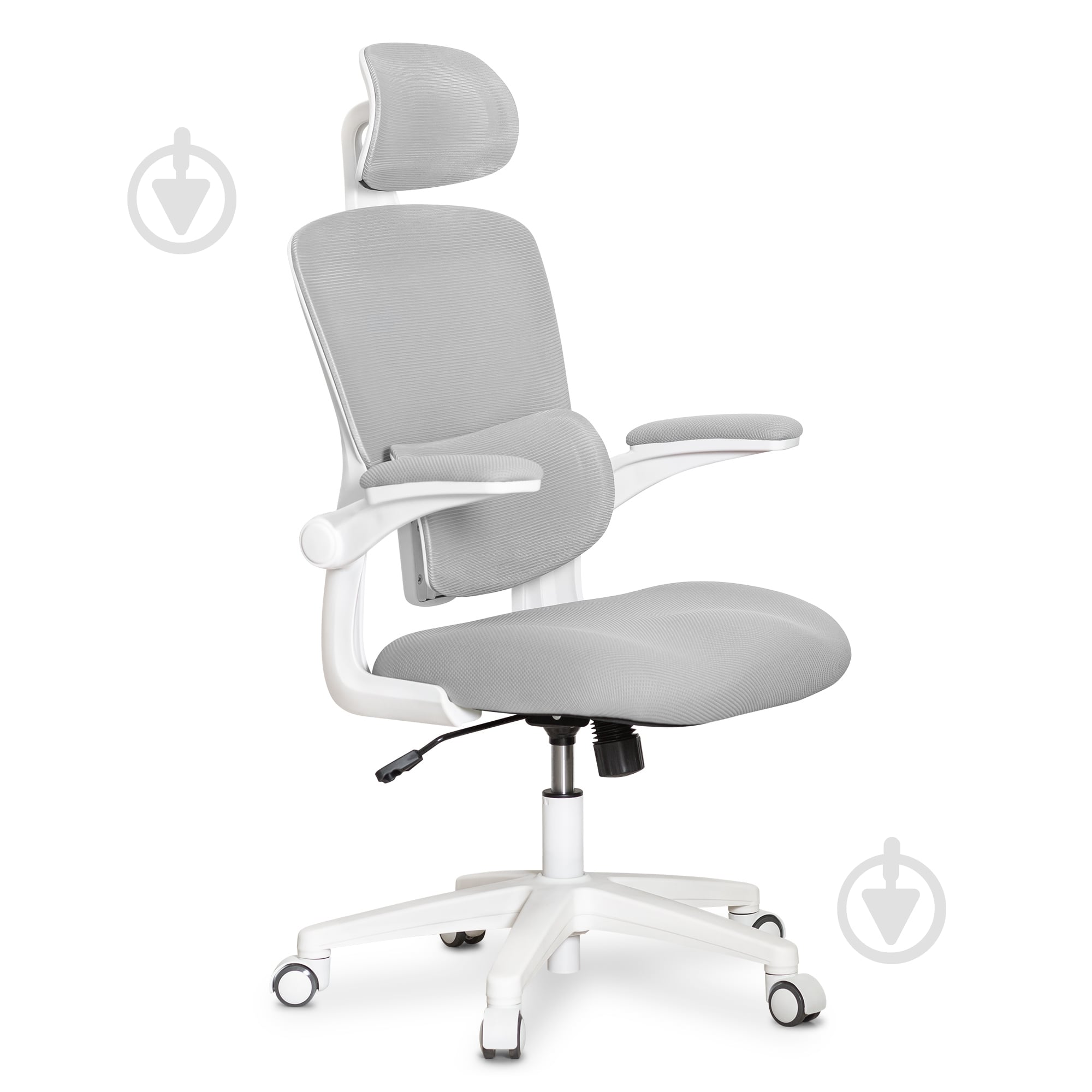 Крісло офісне Mealux Junior Air Grey сірий - фото 1