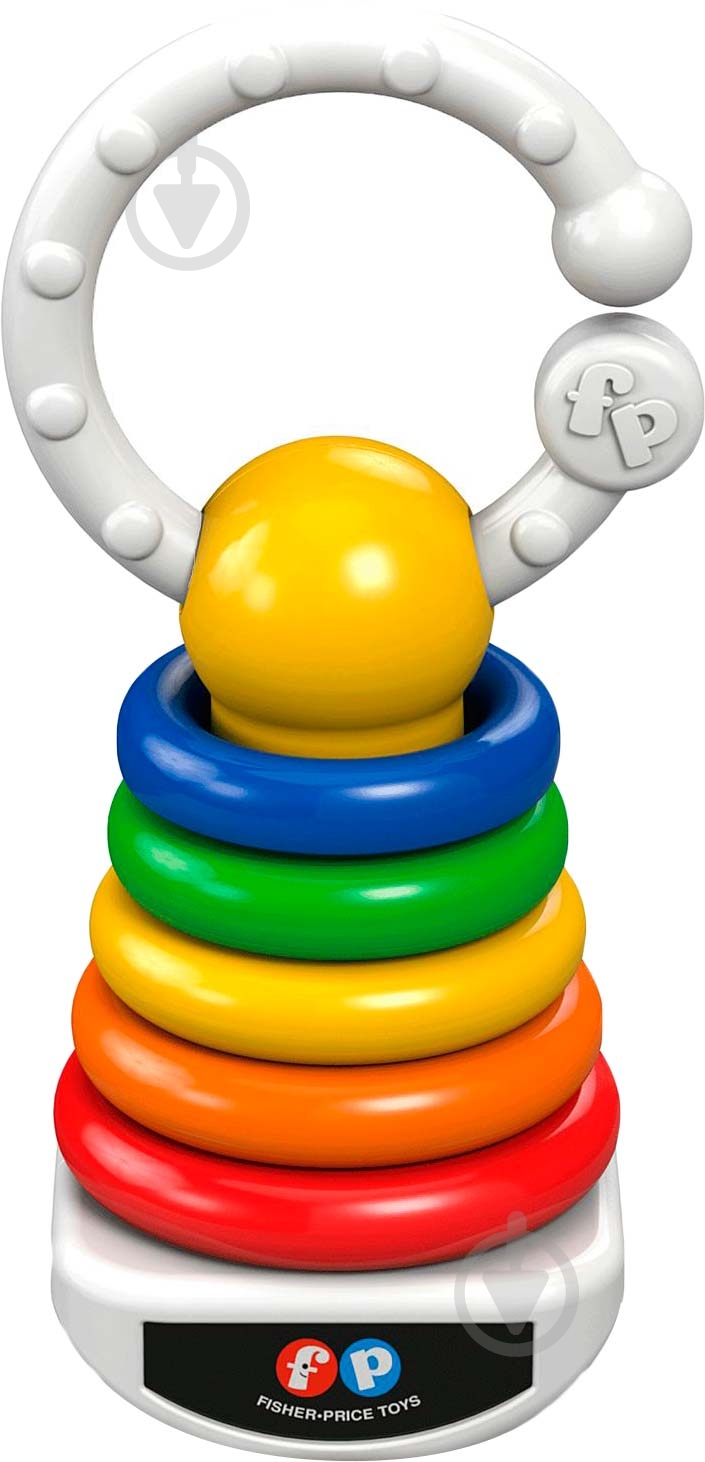 Погремушка Fisher Price пирамидка - фото 1 Погремушка Fisher Price пирамидка - фото 1