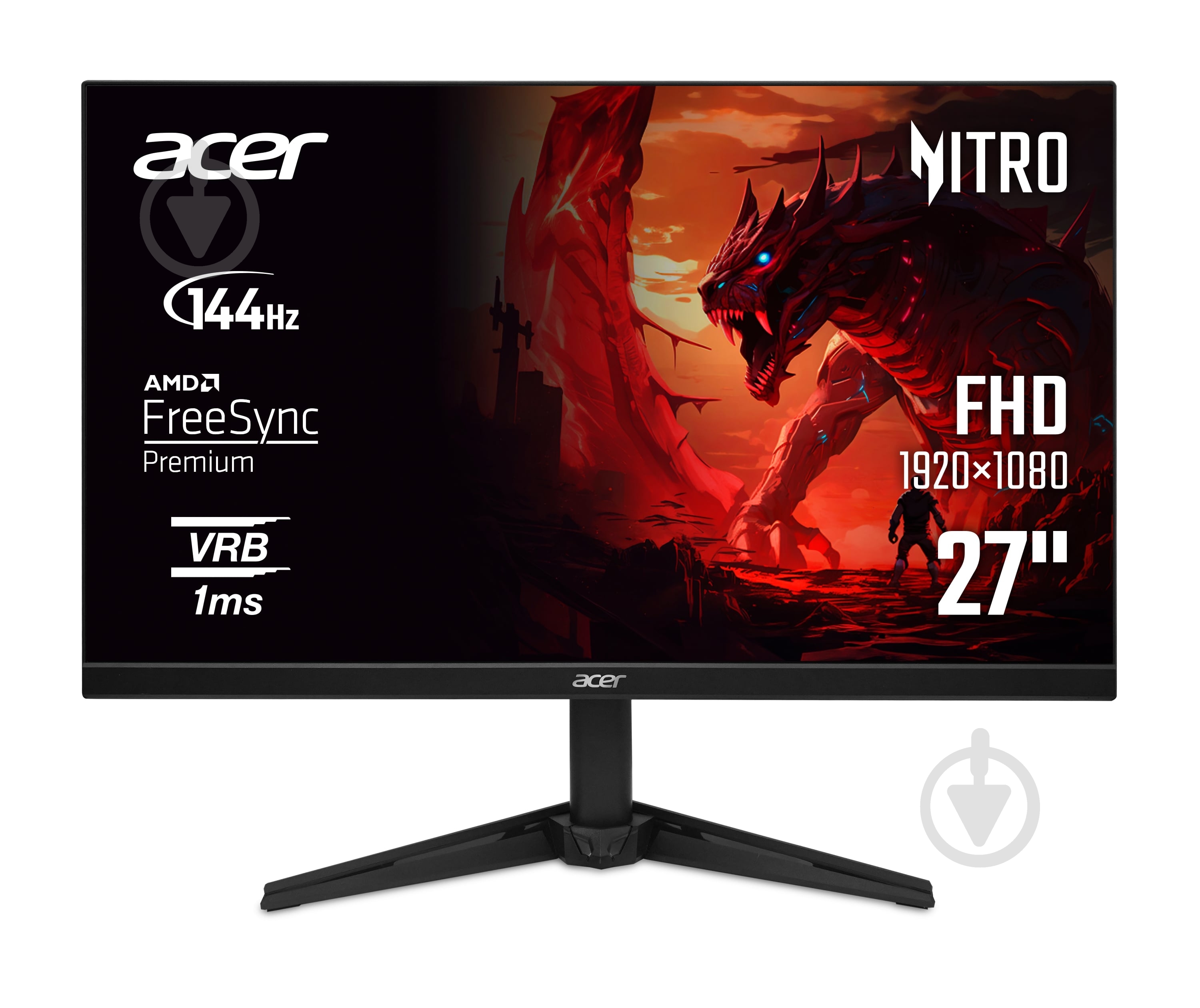 Монитор Acer Nitro QG271P6bip 27" (UM.HQ1EE.605) - фото 4