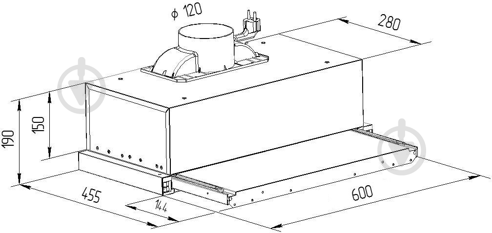 Вытяжка Pyramida R-TL 60 INOX/U - фото 11 Вытяжка Pyramida R-TL 60 INOX/U - фото 11