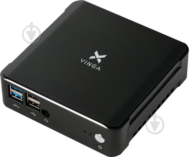 Неттоп Vinga Mini PC V650 (V65010510U.8256) black - фото 1