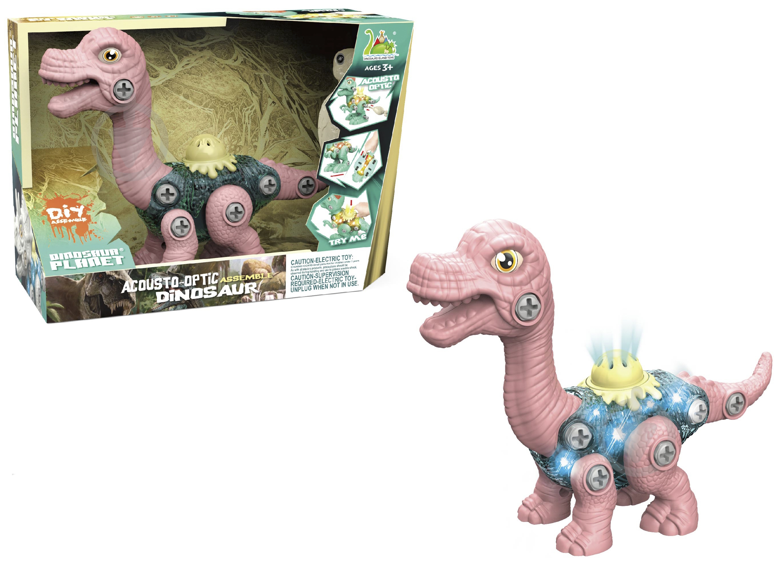 Динозавр DINOSAURS'ISLAND TOYS Брахиозавр RS018F - фото 1