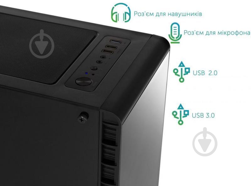 Компьютер Vinga Wolverine A4573 (I3M16G3060.A4573) black - фото 4