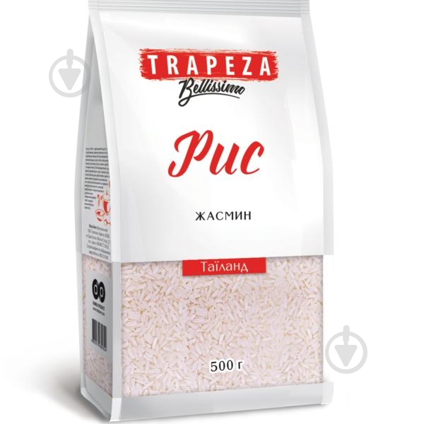 Рис ТРАПЕЗА Жасмин Тайланд 500 г - фото 1