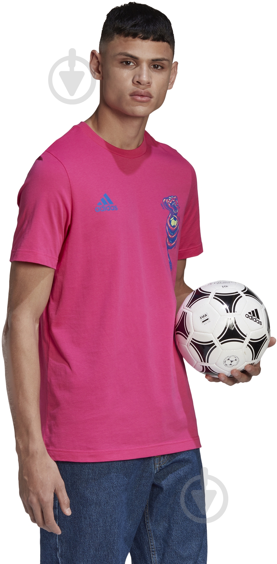 Футболка Adidas Predator Number GE4650 р.XL розовый - фото 12