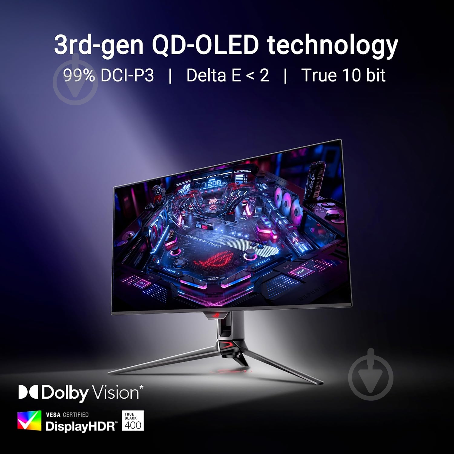 Монитор Asus ROG Swift PG32UCDMR 31,5" (90LM0C00-B01971) - фото 2