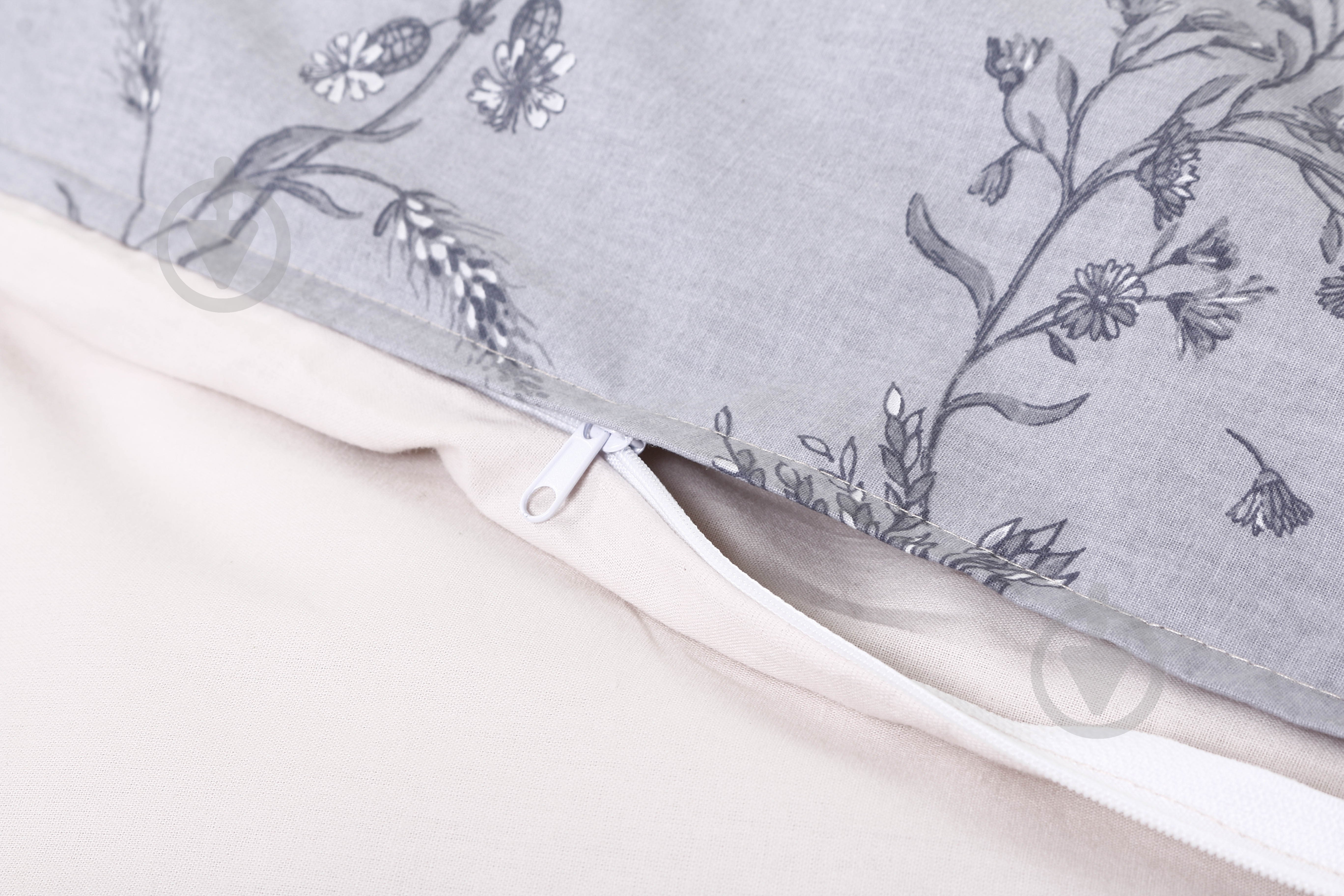 Пододеяльник Meadow 200x220 см синий Luna - фото 2