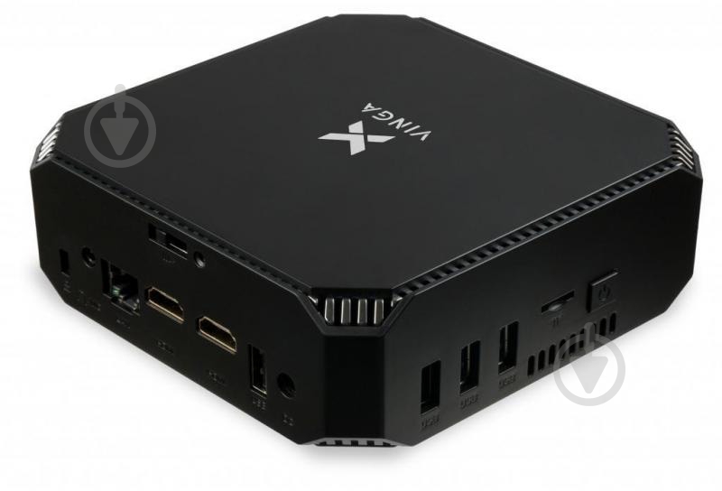 Компьютер Vinga Mini PC V500 (V500J4125.) black - фото 2