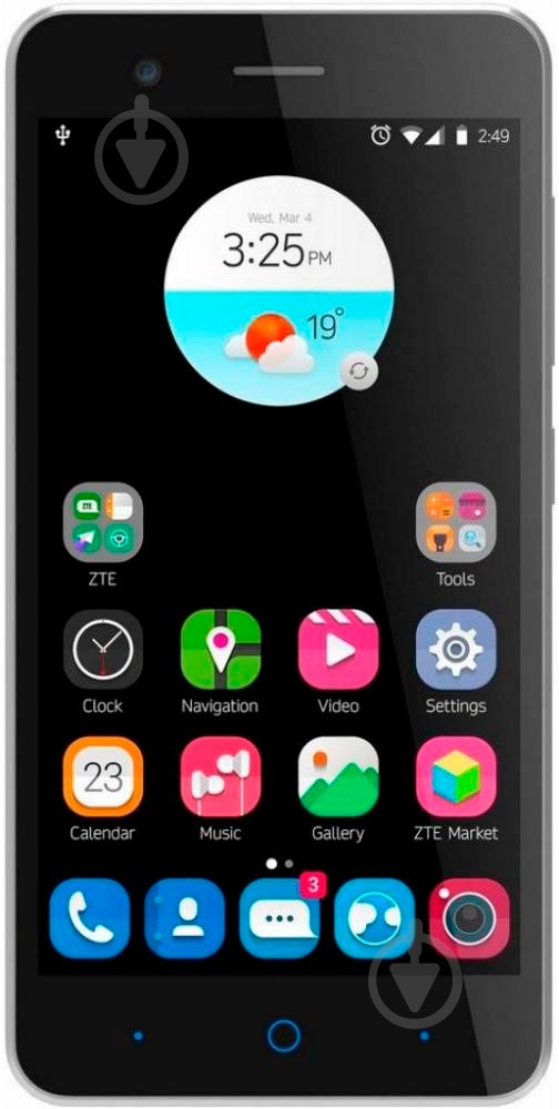 Смартфон ZTE Blade A510 1/8GB red - фото 1