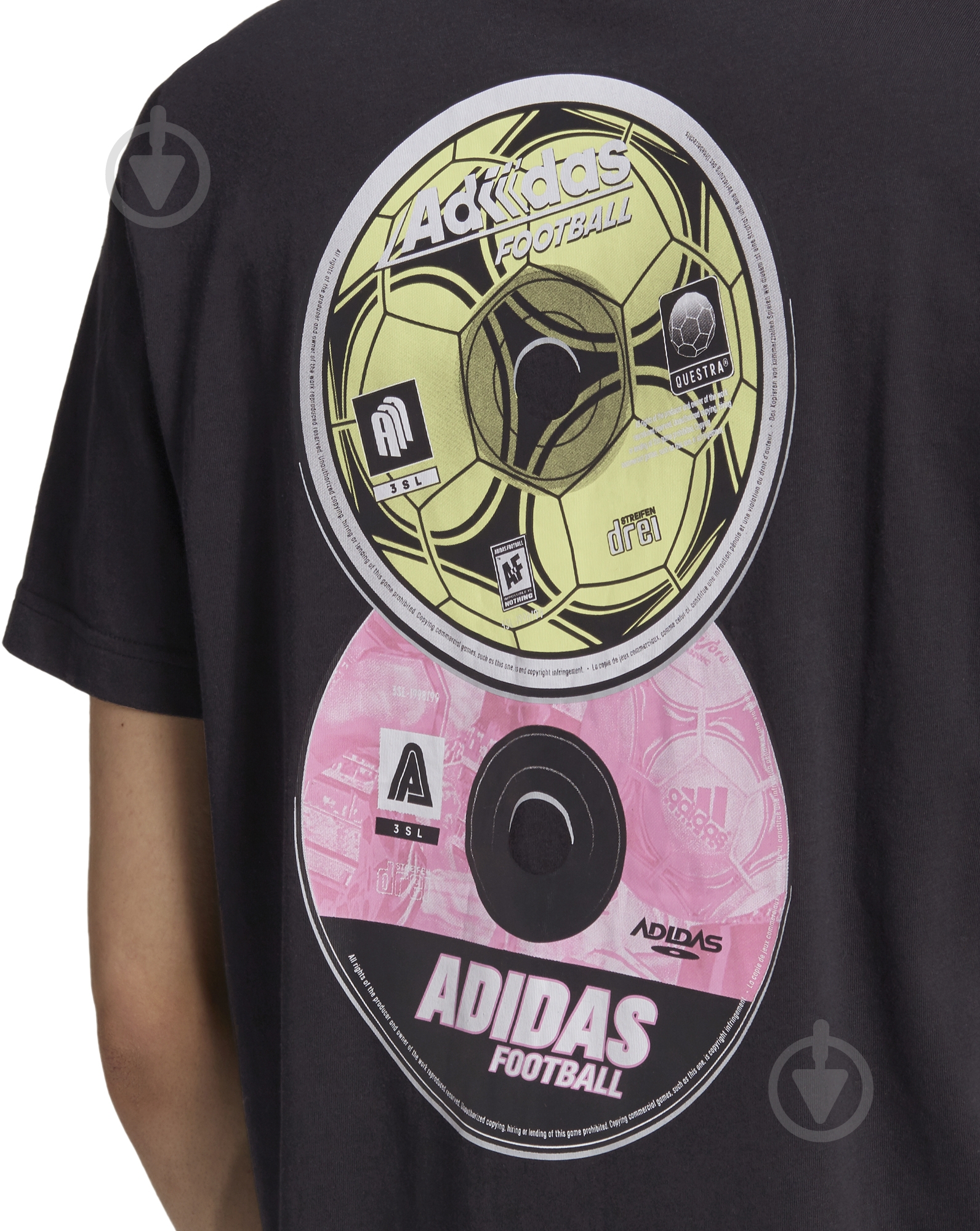 Футболка Adidas Vid Game Number GE4691 р.M чорний - фото 7