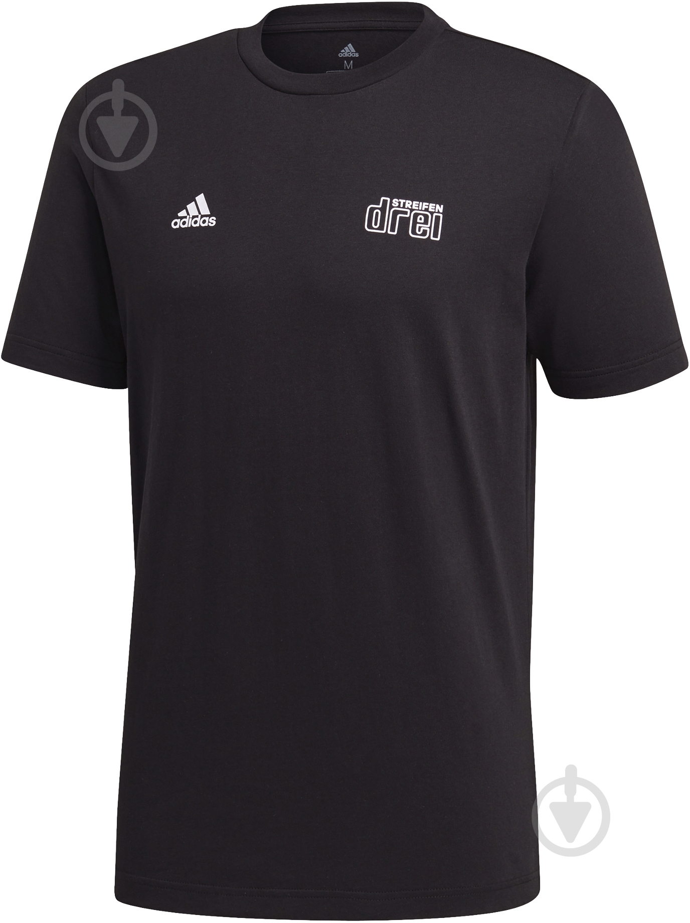 Футболка Adidas Vid Game Number GE4691 р.L черный - фото 1