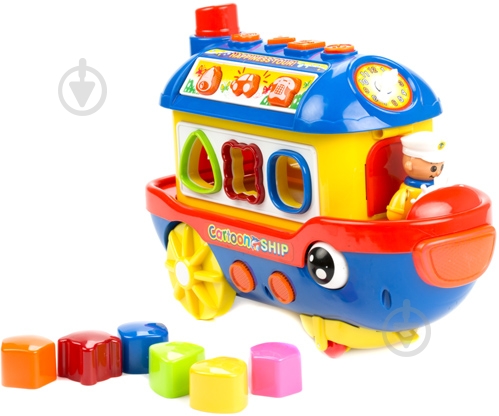 Сортер Wen Sheng Лодочка GW04145 - фото 1 Сортер Wen Sheng Лодочка GW04145 - фото 1