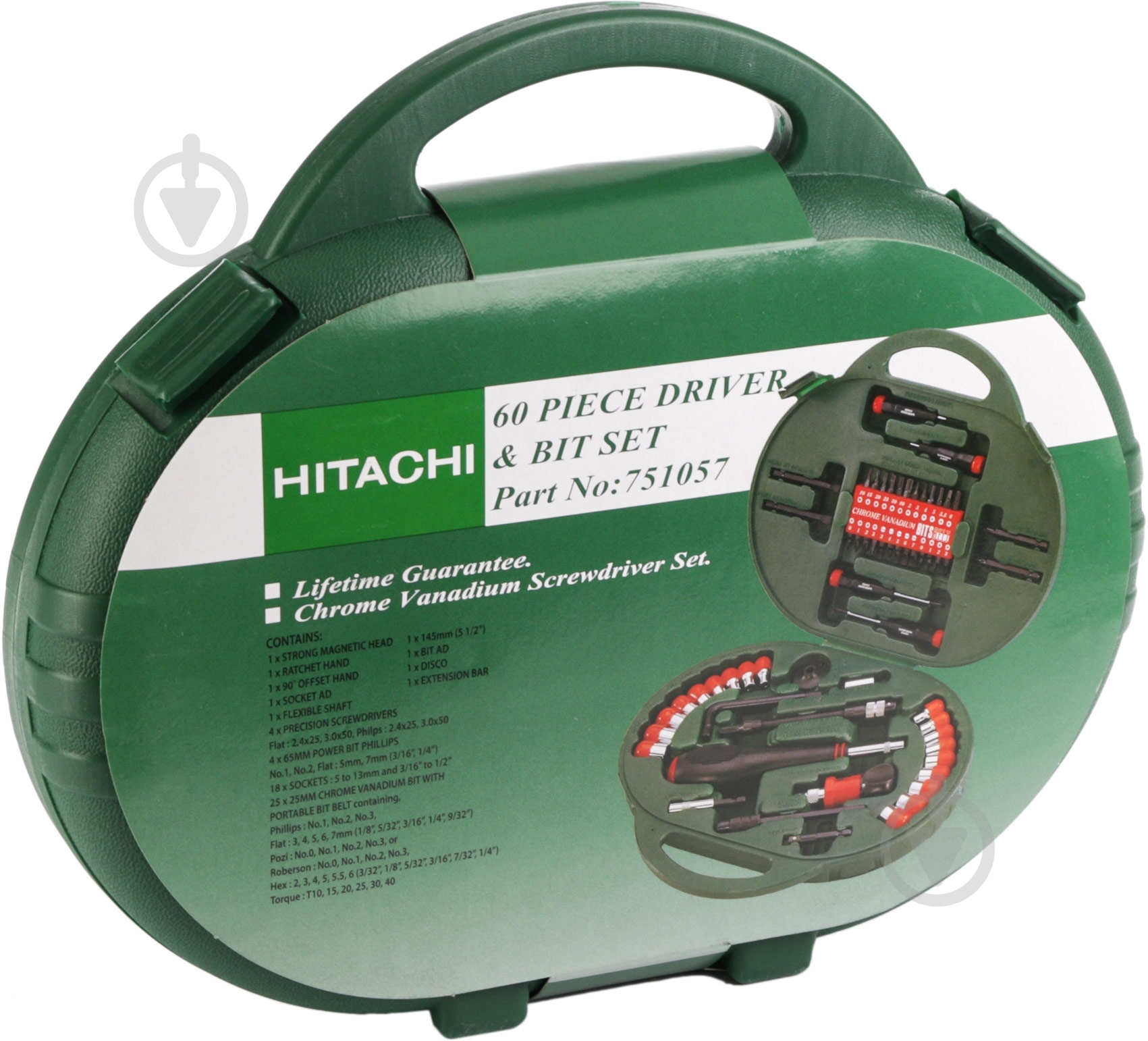 Набор бит Hitachi 60 шт. 751057 - фото 2