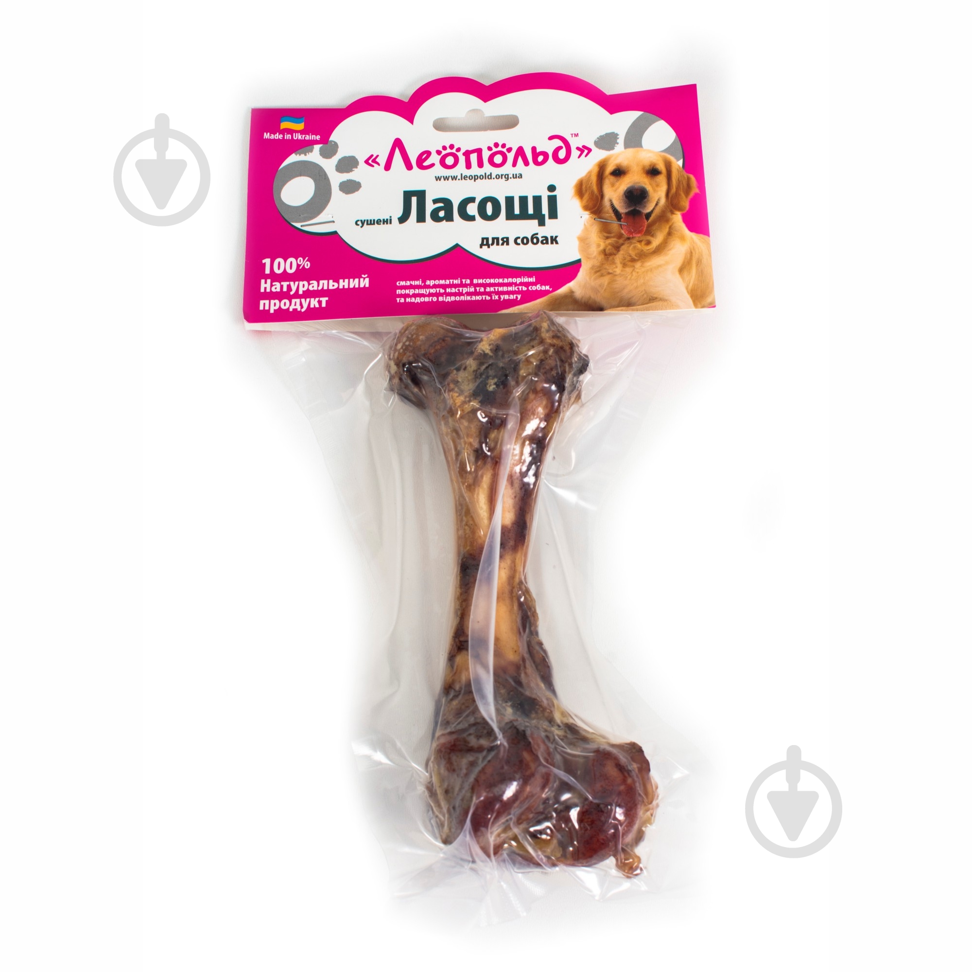 Лакомство Леопольд Кость 1 шт. - фото 1