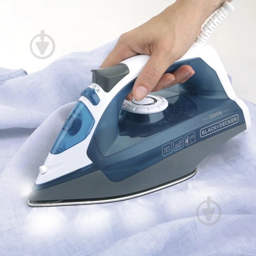 Утюг Black+Decker BXIR2200E - фото 4