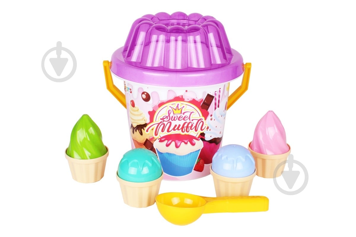 Набір для гри з піском ТехноК в асортименті 6382 - фото 2