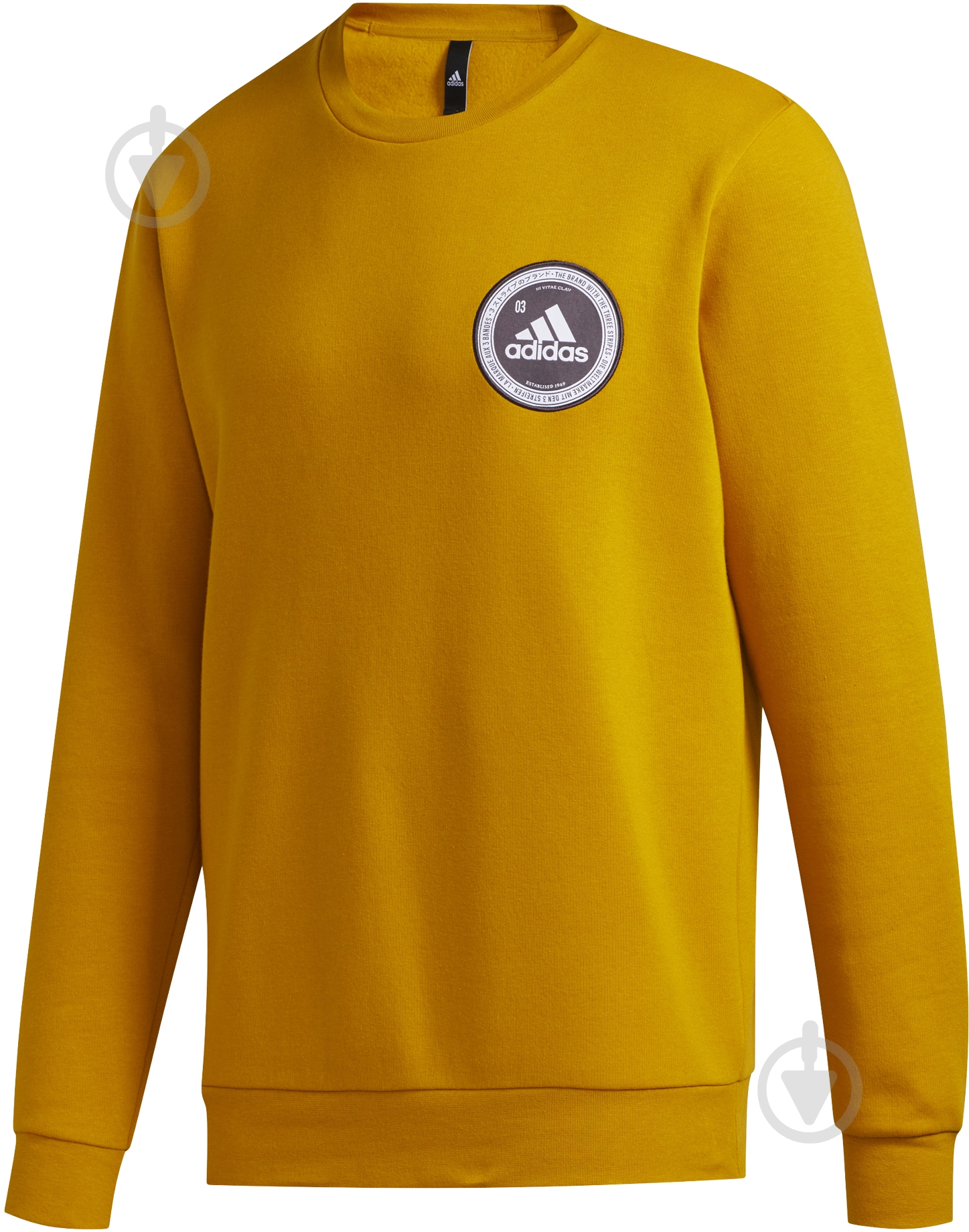 Свитшот Adidas COLLEGIATE CREW GE5524 р. M желтый - фото 2 Свитшот Adidas COLLEGIATE CREW GE5524 р. M желтый - фото 2
