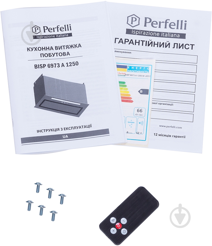 Вытяжка Perfelli BISP 6973 A 1250 W LED Strip - фото 14 Вытяжка Perfelli BISP 6973 A 1250 W LED Strip - фото 14