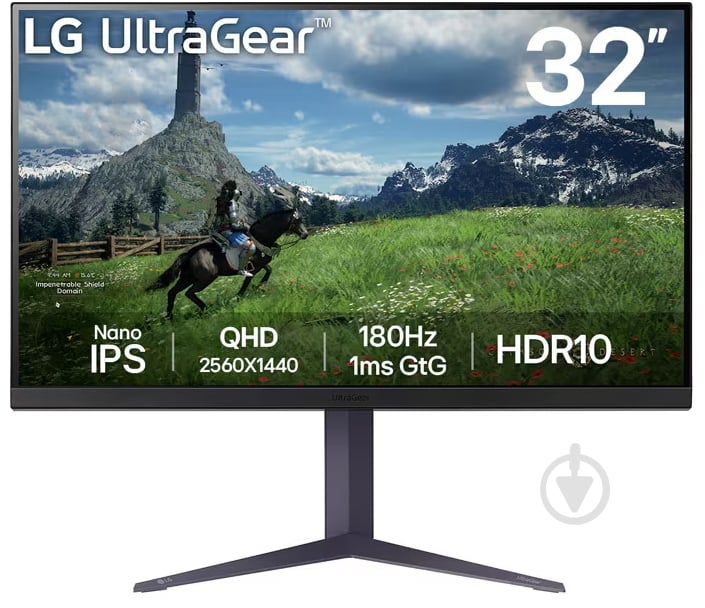 Монитор LG UltraGear 31,5" (32GS85Q-B) - фото 1