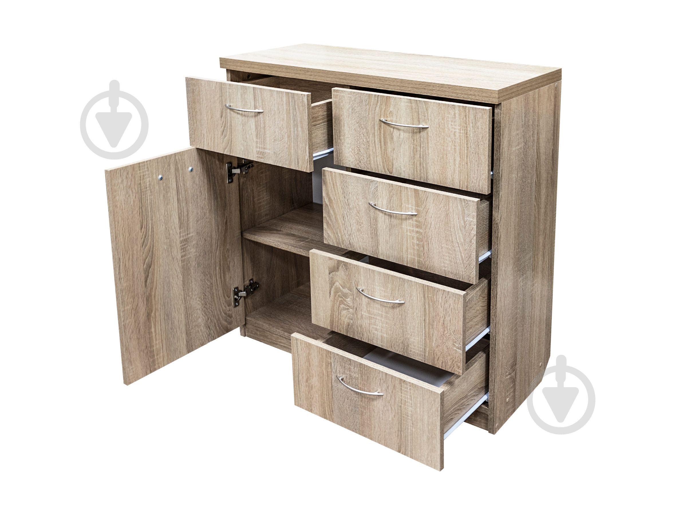 Комод DC-2 800х330х850 мм дуб сонома - фото 3