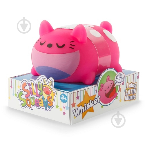 Игрушка музыкальная Silly Squeaks Нотка Вискер Ля - фото 1