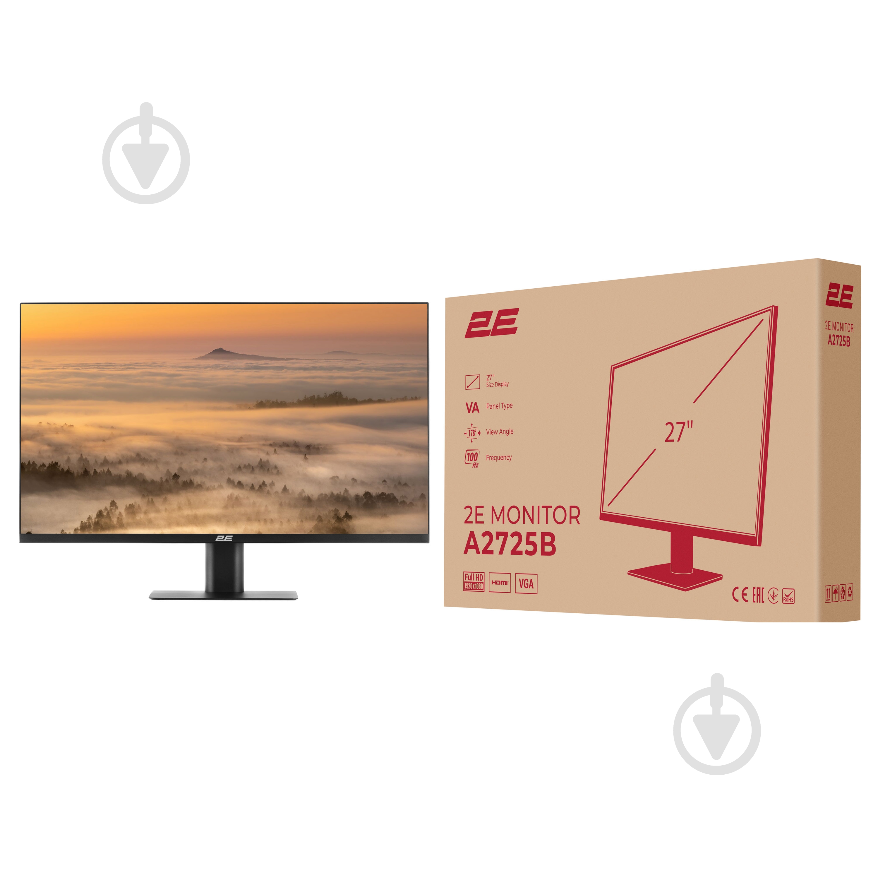 Монитор 2E A2725B 27" (2E-A2725B-01.EU) - фото 17