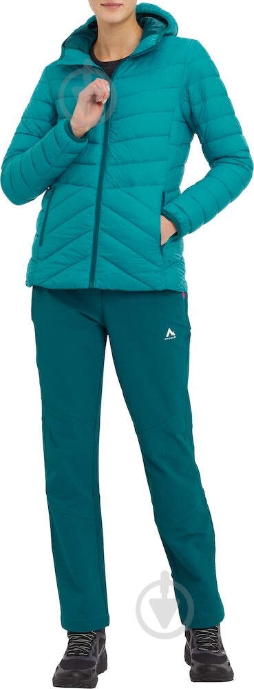 Куртка женская демисезонная McKinley Joris hd wms 415820-609 р.XL бирюзовая - фото 3 Куртка женская демисезонная McKinley Joris hd wms 415820-609 р.XL бирюзовая - фото 3