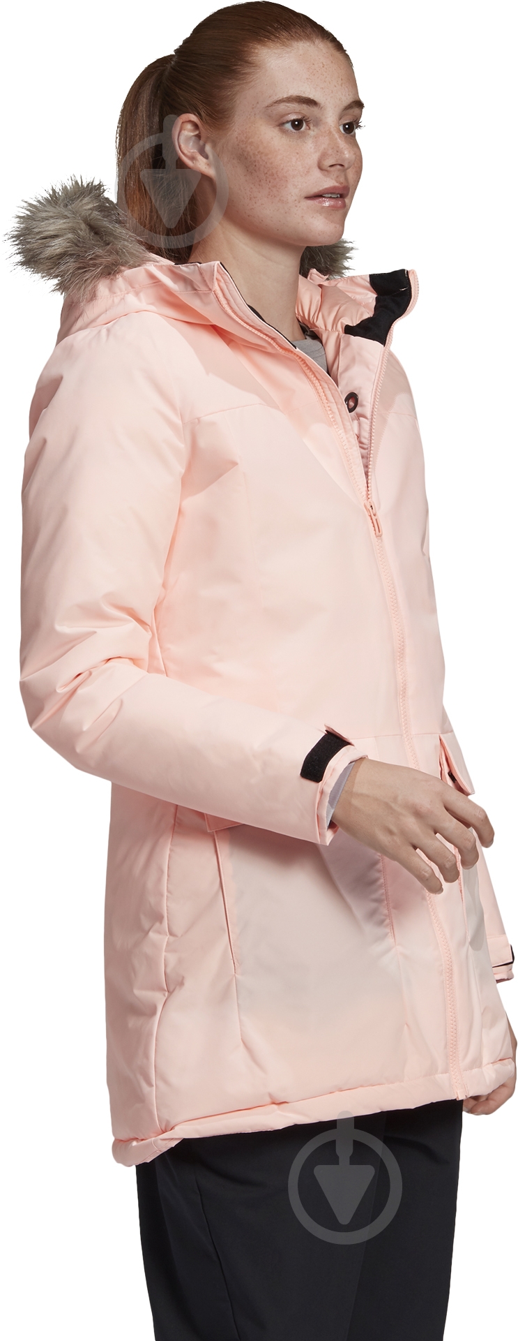 Куртка-парка женская зимняя Adidas W XPLORIC Parka GE7791 р.S розовая - фото 10
