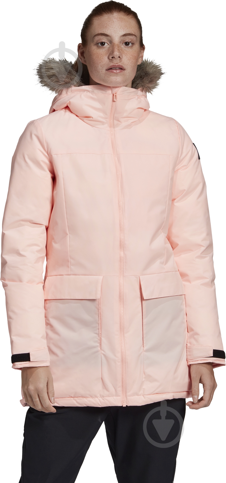 Куртка-парка женская зимняя Adidas W XPLORIC Parka GE7791 р.S розовая - фото 3