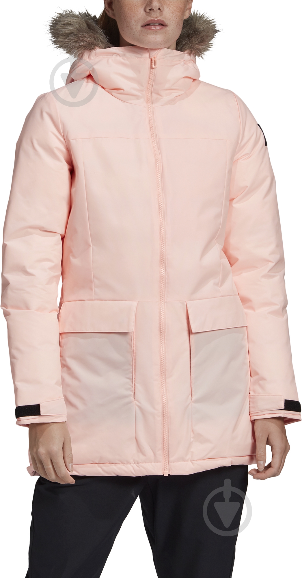 Куртка-парка женская зимняя Adidas W XPLORIC Parka GE7791 р.S розовая - фото 8