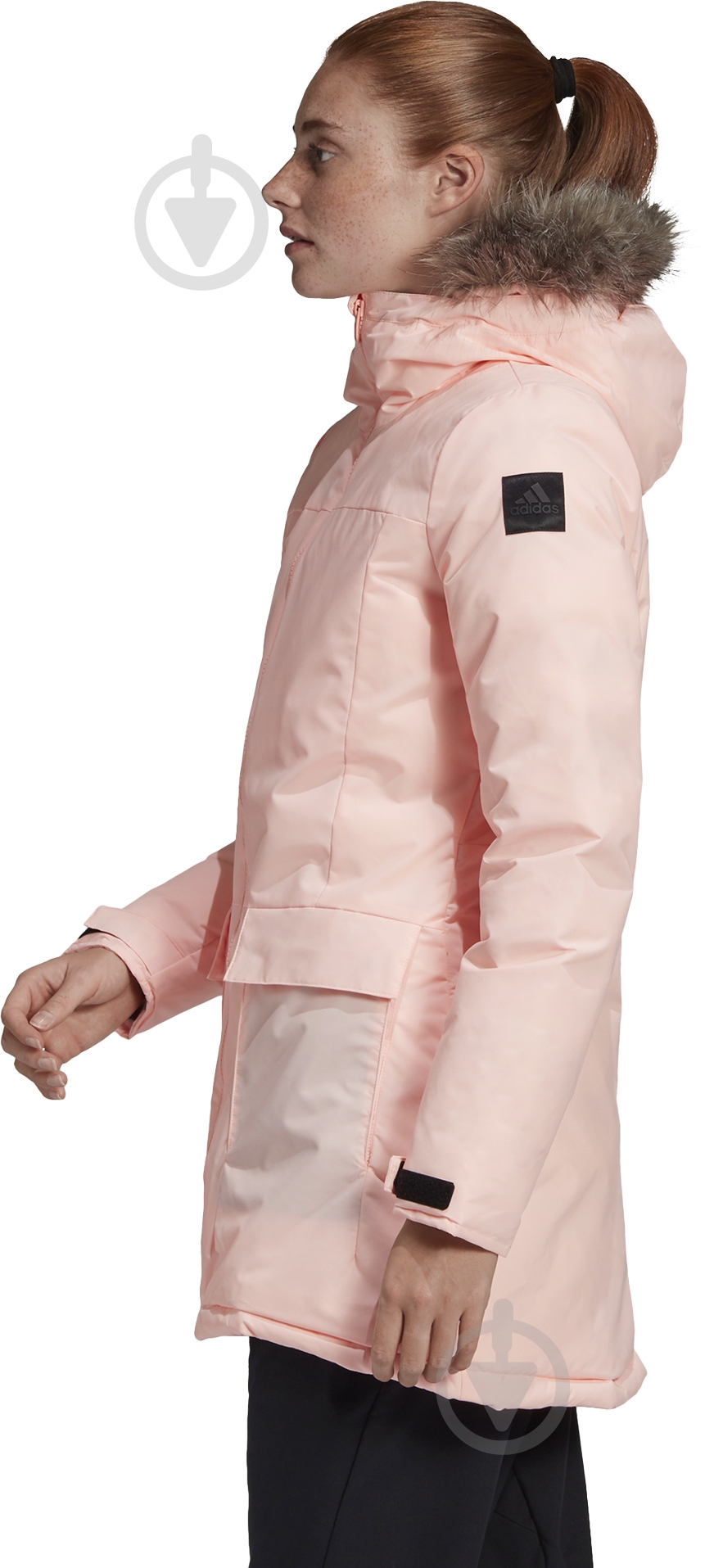 Куртка-парка женская зимняя Adidas W XPLORIC Parka GE7791 р.S розовая - фото 9
