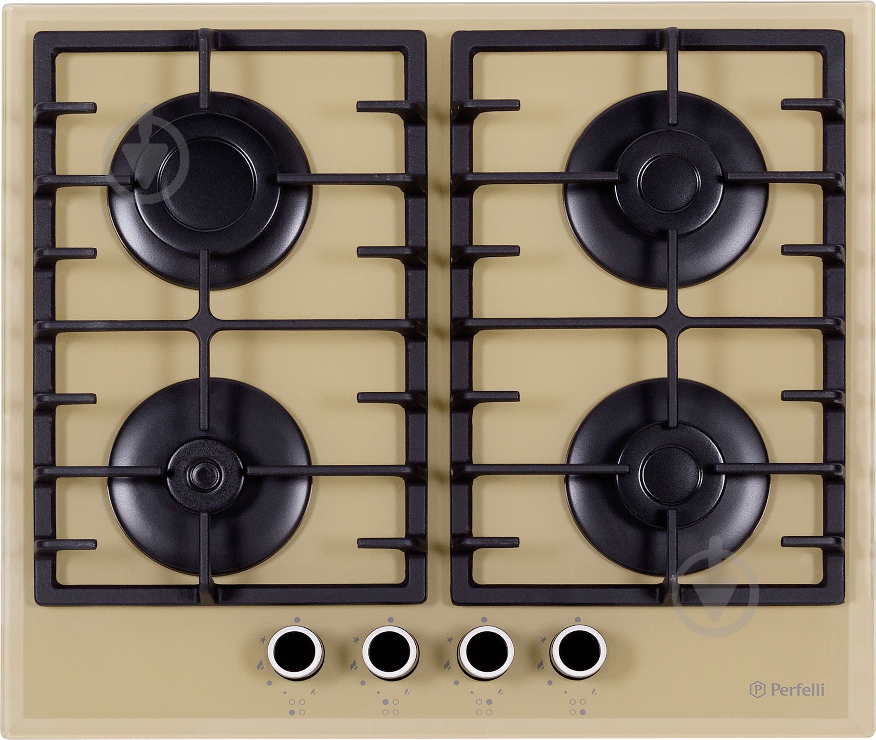 Варочная поверхность газовая Perfelli HGG 61023 IV - фото 1