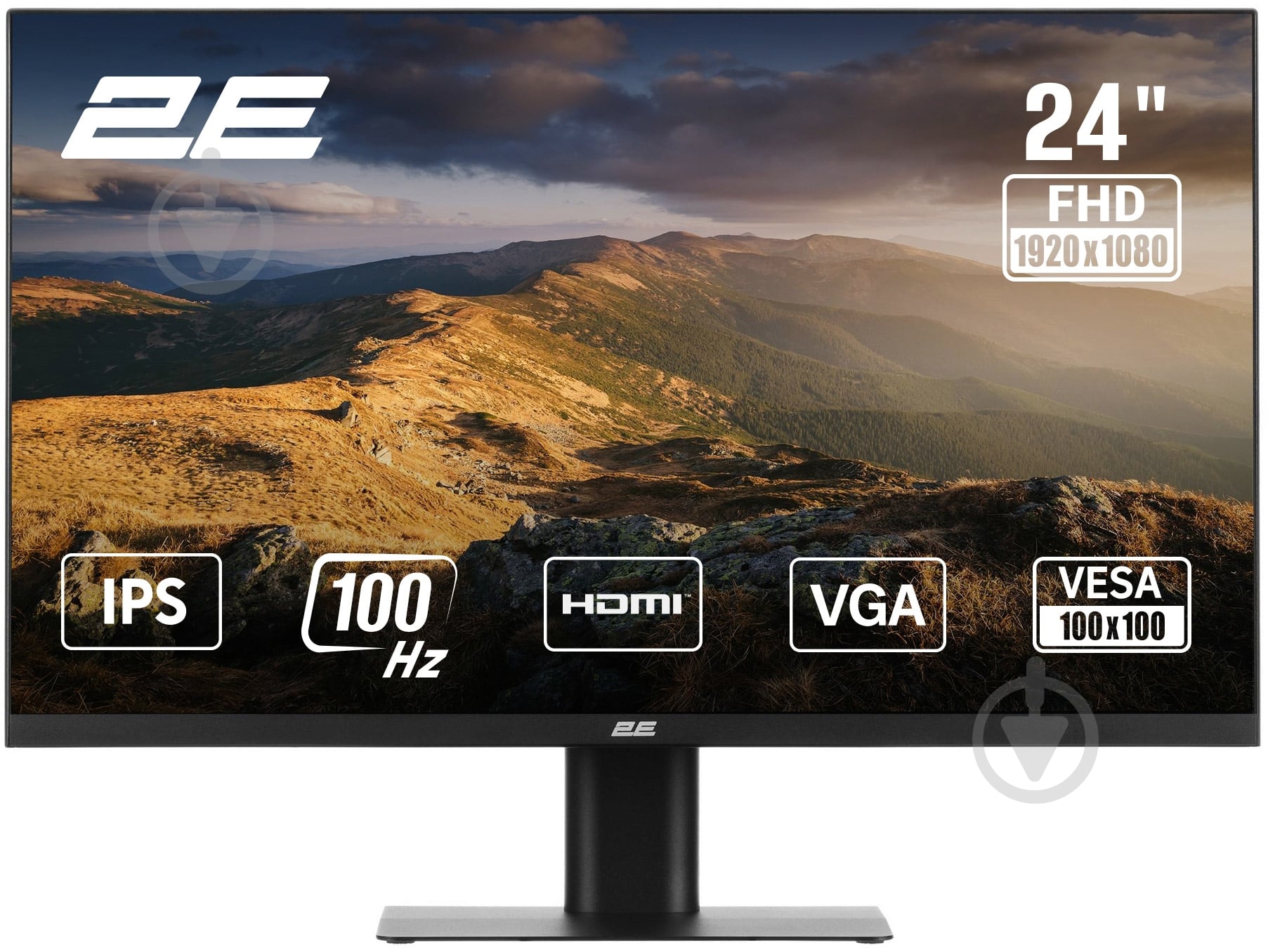 Монитор 2E F2425B 23,8" (2E-F2425B-01.EU) - фото 1