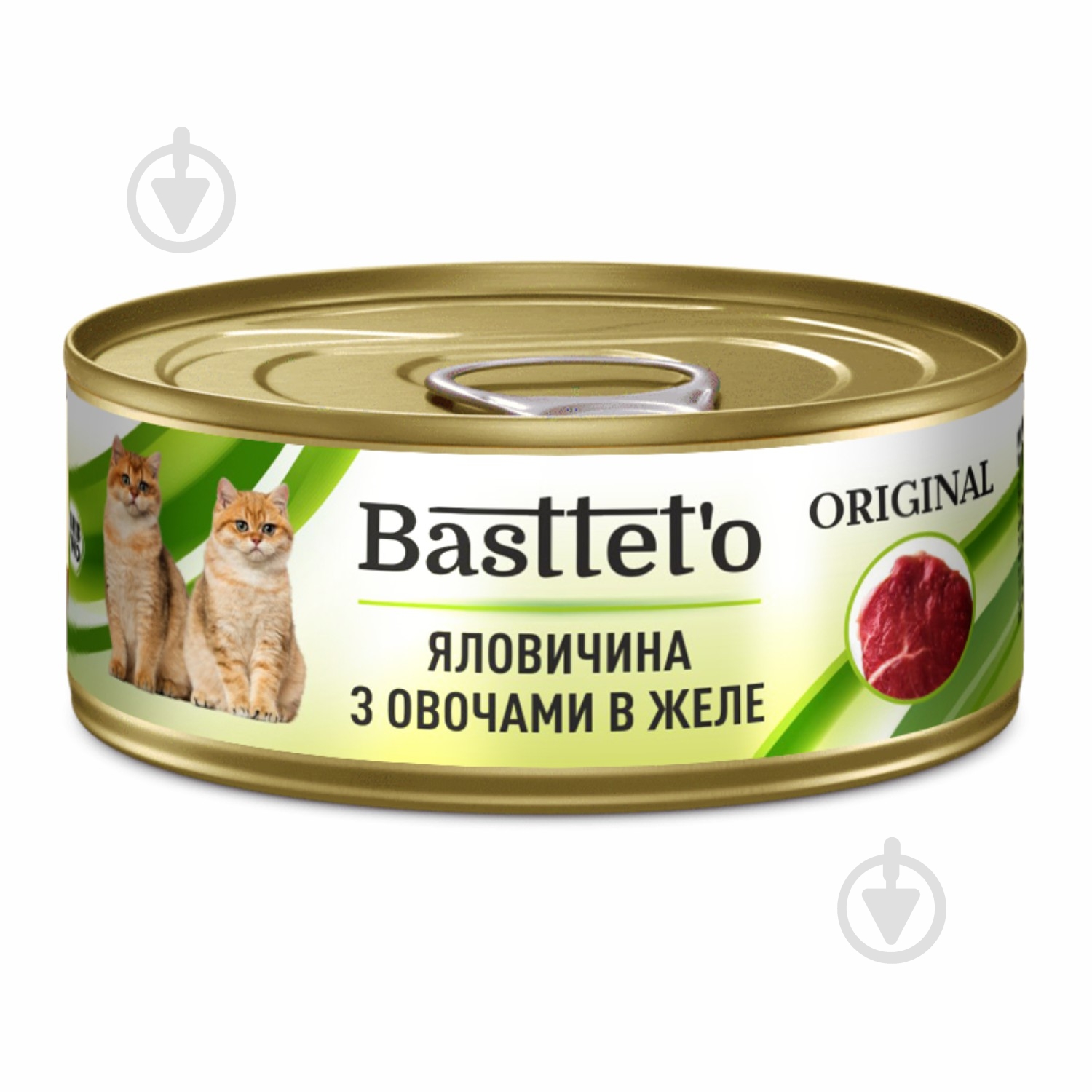 Консерва для котов Basttet`o Original говядина с овощами (в желе) 85 г - фото 1 Консерва для котов Basttet`o Original говядина с овощами (в желе) 85 г - фото 1