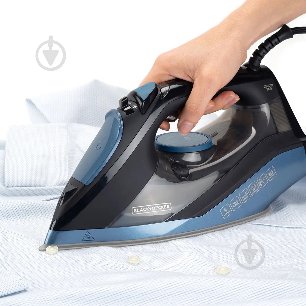 Утюг Black+Decker BXIR2801E - фото 4