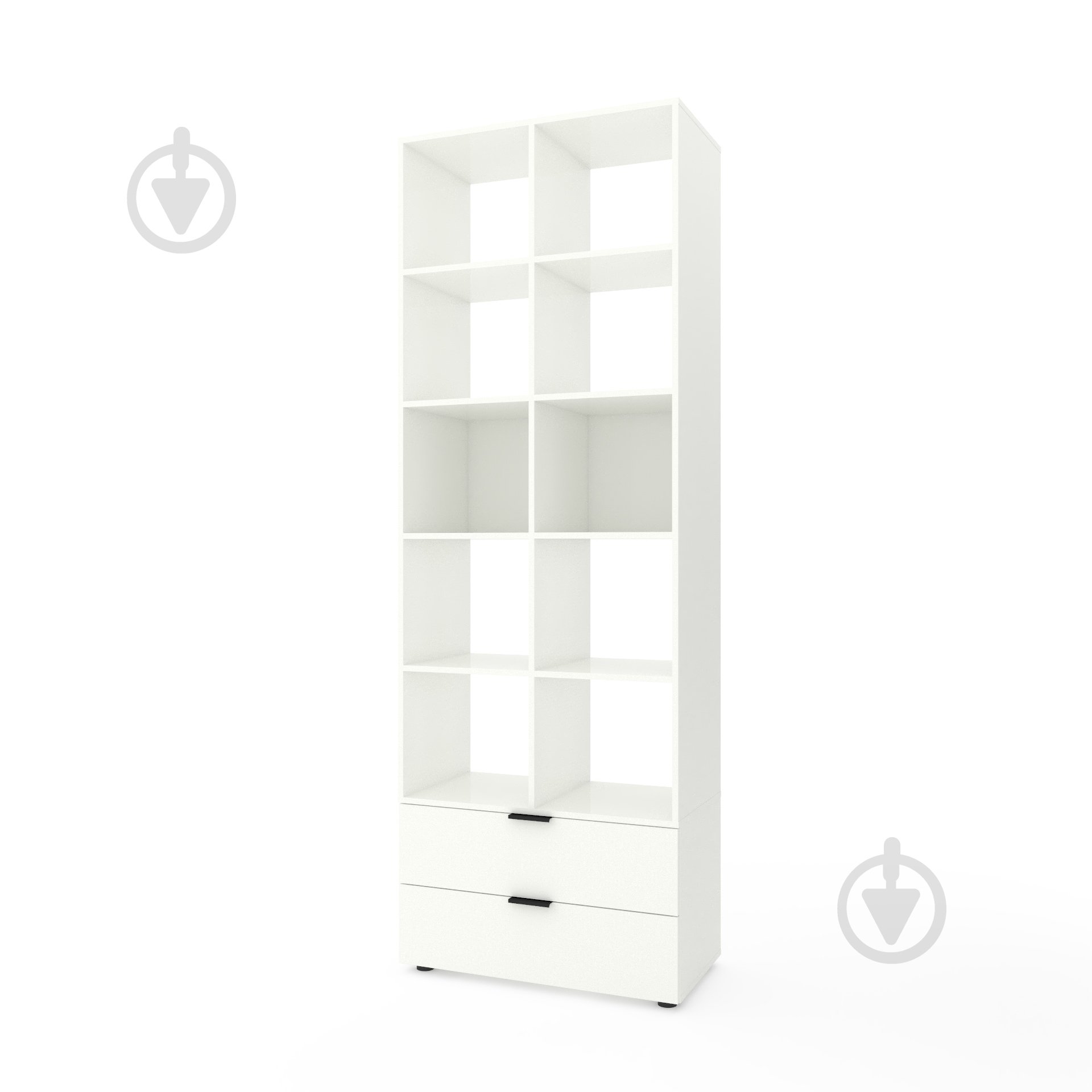 Шафа Metkas Home A033 2ш ЛДСП 2300х800х420 мм білий сніг / білий сніг - фото 1