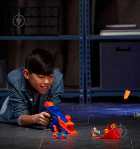 Бластер Hasbro Nerf Nitro Longshot Smash - фото 8