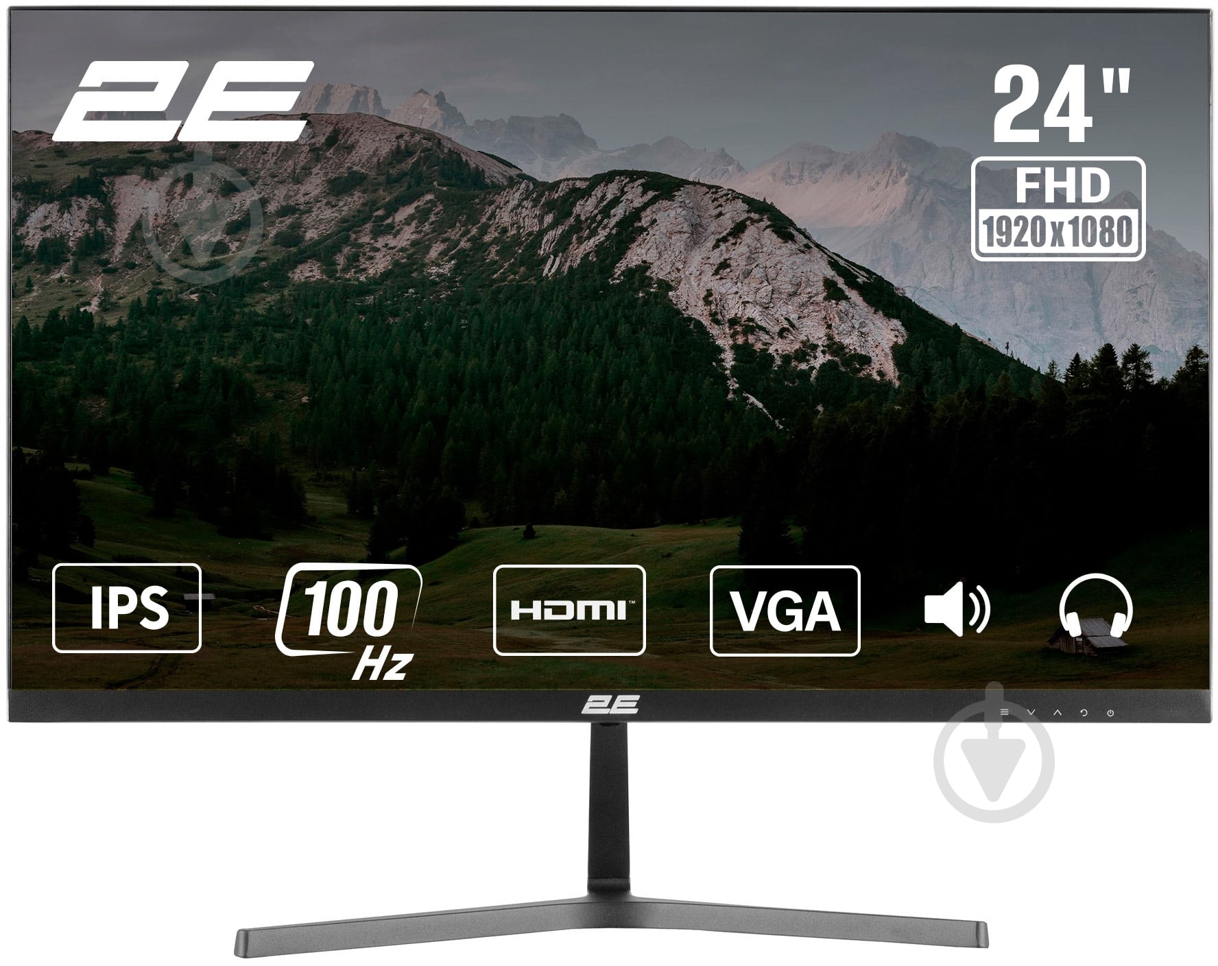 Монитор 2E D2425B 23,8" (2E-D2425B-01.EU) - фото 1