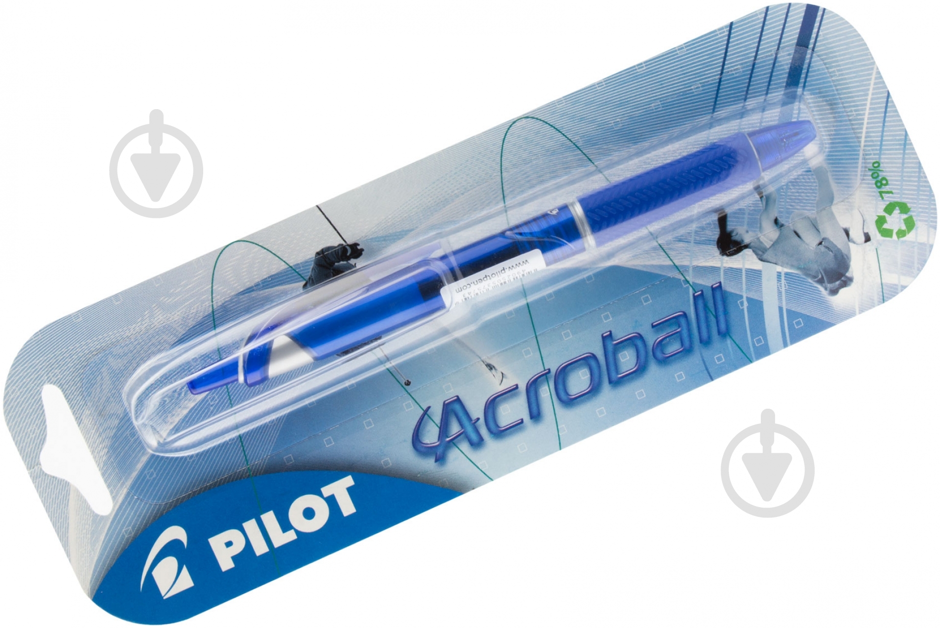 Ручка шариковая Pilot ACROBALL BPAB-15F-L синяя - фото 3 Ручка шариковая Pilot ACROBALL BPAB-15F-L синяя - фото 3