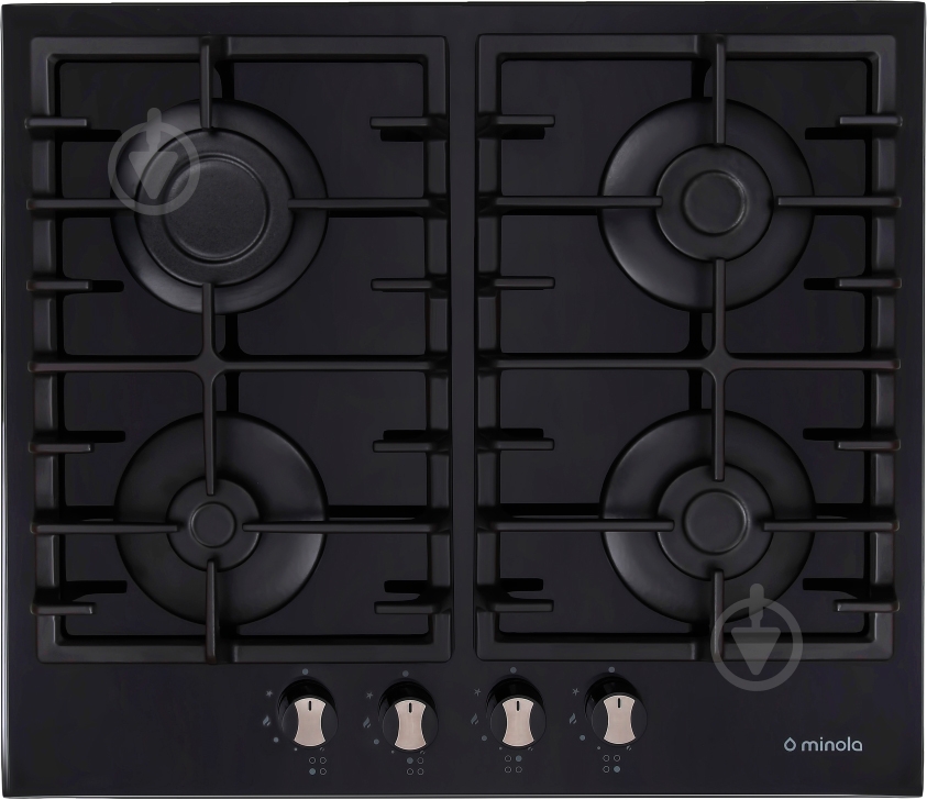 Варочная поверхность газовая Minola MGG 61025 BL - фото 1