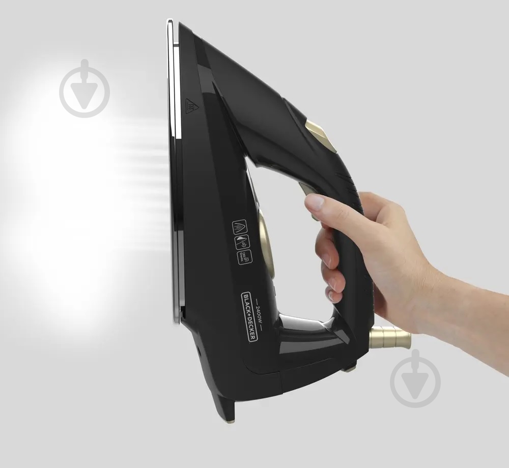 Утюг с парогенератором Black+Decker BXSS2400E - фото 4 Утюг с парогенератором Black+Decker BXSS2400E - фото 4